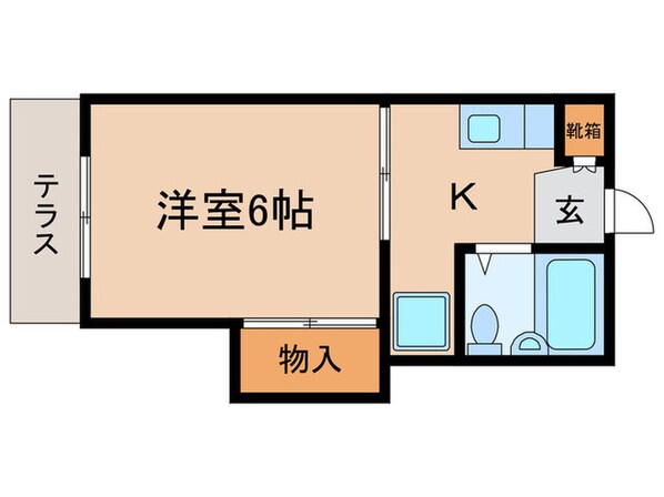 シティーハイツの物件間取画像